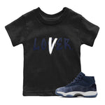 Jordan 11 Midnight Navy Sneaker Match Tees Loser Lover Sneaker Tees Jordan 11 Midnight Navy Sneaker Release Tees Kids Shirts