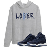 Jordan 11 Midnight Navy Sneaker Match Tees Loser Lover Sneaker Tees Jordan 11 Midnight Navy Sneaker Release Tees Unisex Shirts