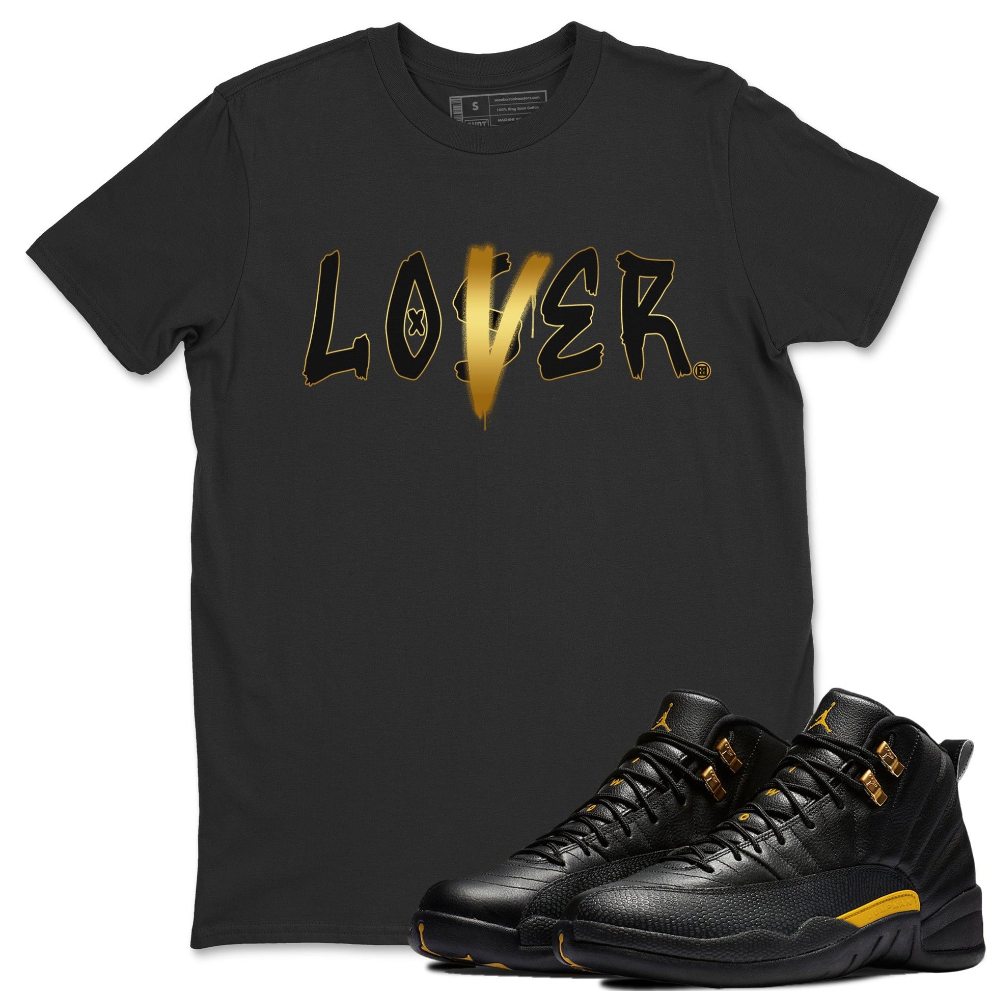 Jordan 12 Black Taxi Sneaker Match Tees Loser Lover Sneaker Tees Jordan 12 Black Taxi Sneaker Release Tees Unisex Shirts