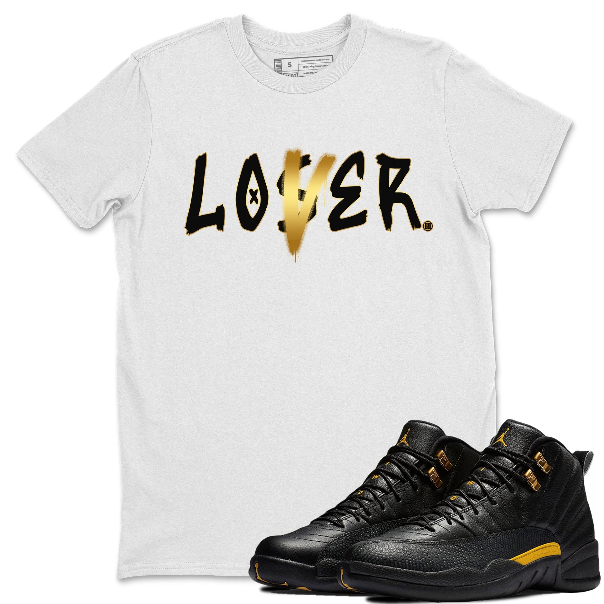 Jordan 12 Black Taxi Sneaker Match Tees Loser Lover Sneaker Tees Jordan 12 Black Taxi Sneaker Release Tees Unisex Shirts