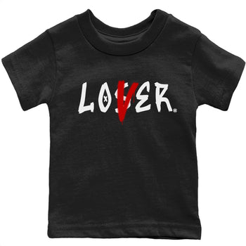 Jordan 12 Playoffs Sneaker Match Tees Loser Lover Sneaker Tees Jordan 12 Playoffs Sneaker Release Tees Kids Shirts