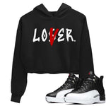 Jordan 12 Playoffs Sneaker Match Tees Loser Lover Sneaker Tees Jordan 12 Playoffs Sneaker Release Tees Women's Shirts