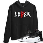 Jordan 12 Playoffs Sneaker Match Tees Loser Lover Sneaker Tees Jordan 12 Playoffs Sneaker Release Tees Unisex Shirts
