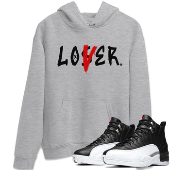 Jordan 12 Playoffs Sneaker Match Tees Loser Lover Sneaker Tees Jordan 12 Playoffs Sneaker Release Tees Unisex Shirts