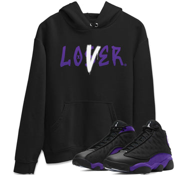 Jordan 13 Court Purple Sneaker Match Tees Loser Lover Sneaker Tees Jordan 13 Court Purple Sneaker Release Tees Unisex Shirts
