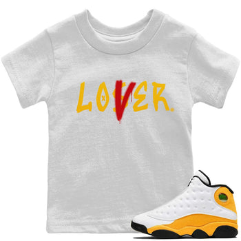 Jordan 13 Del Sol Sneaker Match Tees Loser Lover Sneaker Tees Jordan 13 Del Sol Sneaker Release Tees Kids Shirts