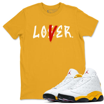 Jordan 13 Del Sol Sneaker Match Tees Loser Lover Sneaker Tees Jordan 13 Del Sol Sneaker Release Tees Unisex Shirts