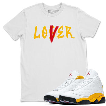 Jordan 13 Del Sol Sneaker Match Tees Loser Lover Sneaker Tees Jordan 13 Del Sol Sneaker Release Tees Unisex Shirts