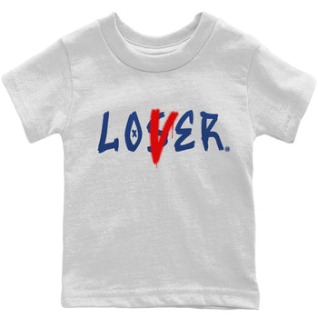 Jordan 13 French Blue Sneaker Match Tees Loser Lover Sneaker Tees Jordan 13 French Blue Sneaker Release Tees Kids Shirts