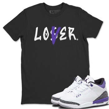 Jordan 3 Dark Iris Sneaker Match Tees Loser Lover Sneaker Tees Jordan 3 Dark Iris Sneaker Release Tees Unisex Shirts