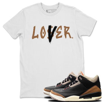 Jordan 3 Desert Elephant Sneaker Match Tees Loser Lover Sneaker Tees Jordan 3 Desert Elephant Sneaker Release Tees Unisex Shirts