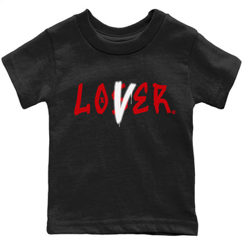 Jordan 3 Fire Red Sneaker Match Tees Loser Lover Sneaker Tees Jordan 3 Fire Red Sneaker Release Tees Kids Shirts
