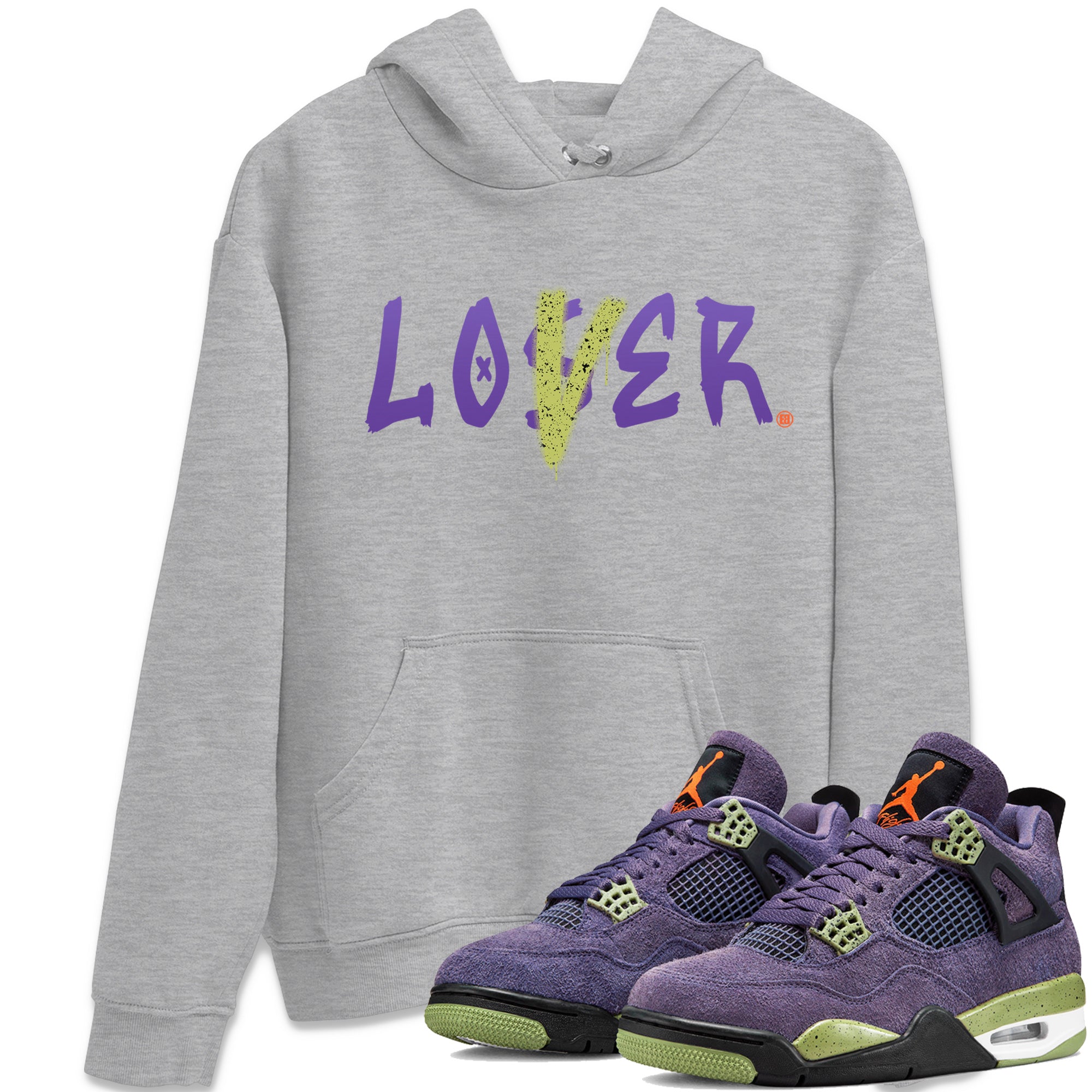 Jordan 4 Canyon Purple Sneaker Match Tees Loser Lover Sneaker Tees Jordan 4 Canyon Purple Sneaker Release Tees Unisex Shirts