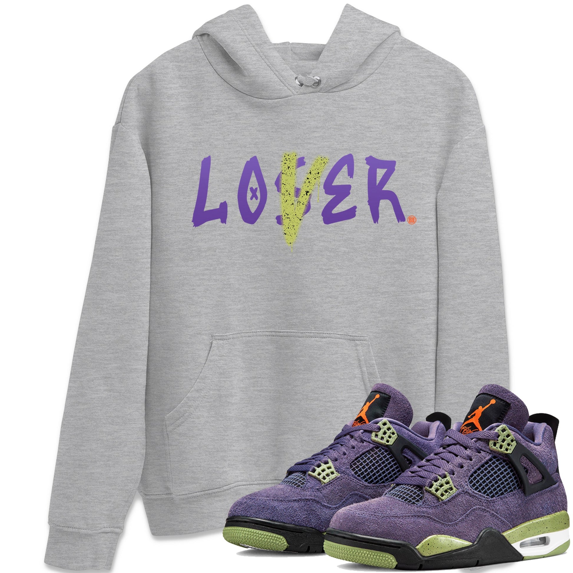 Jordan 4 Canyon Purple Sneaker Match Tees Loser Lover Sneaker Tees Jordan 4 Canyon Purple Sneaker Release Tees Unisex Shirts