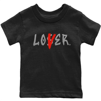 Jordan 4 Infrared Sneaker Match Tees Loser Lover Sneaker Tees Jordan 4 Infrared Sneaker Release Tees Kids Shirts