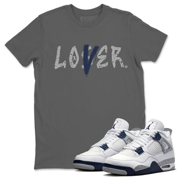 Jordan 4 Midnight Navy Sneaker Match Tees Loser Lover Sneaker Tees Jordan 4 Midnight Navy Sneaker Release Tees Unisex Shirts
