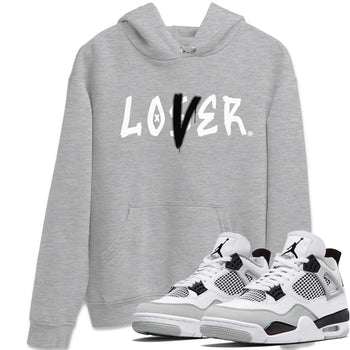 Jordan 4 Military Black Sneaker Match Tees Loser Lover Sneaker Tees Jordan 4 Military Black Sneaker Release Tees Unisex Shirts