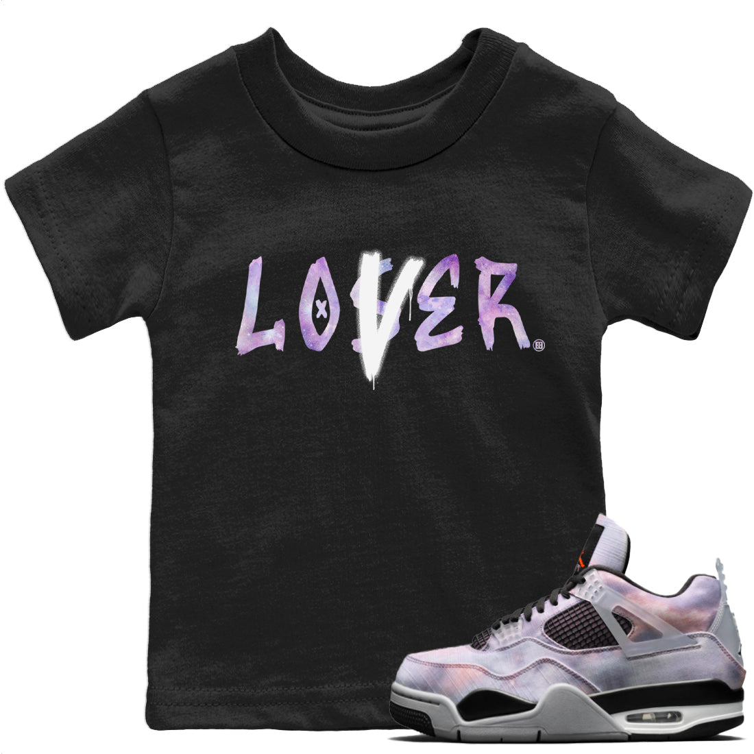 Jordan 4 Zen Master Sneaker Match Tees Loser Lover Sneaker Tees Jordan 4 Zen Master Sneaker Release Tees Kids Shirts