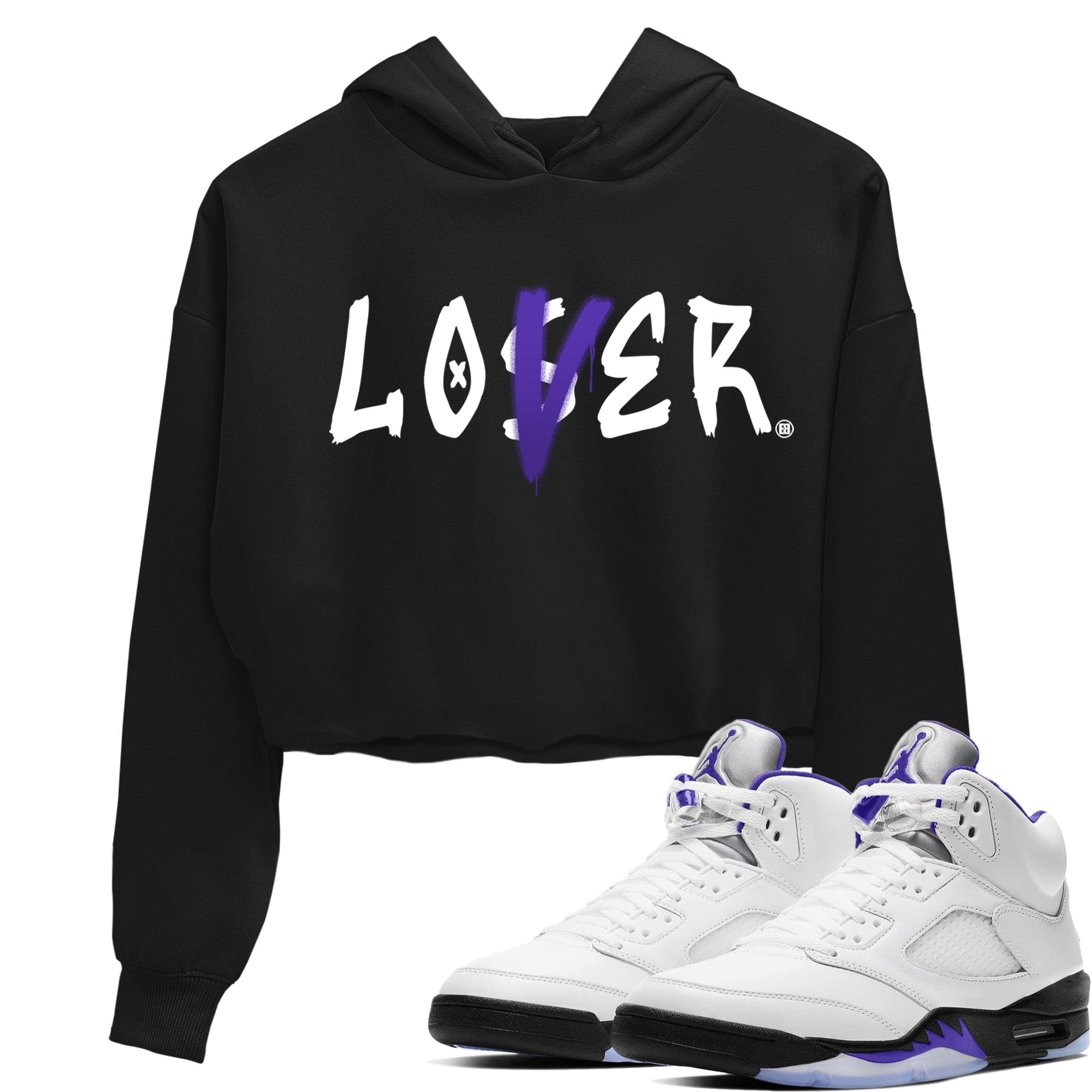 Jordan 5 Concord Sneaker Match Tees Loser Lover Sneaker Tees Jordan 5 Concord Sneaker Release Tees Women's Shirts