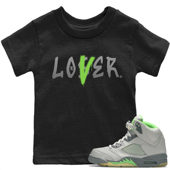 Jordan 5 Green Bean Sneaker Match Tees Loser Lover Sneaker Tees Jordan 5 Green Bean Sneaker Release Tees Kids Shirts