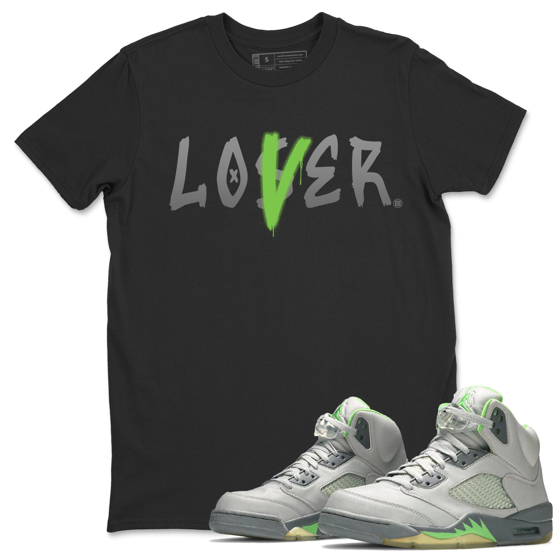 Jordan 5 Green Bean Sneaker Match Tees Loser Lover Sneaker Tees Jordan 5 Green Bean Sneaker Release Tees Unisex Shirts