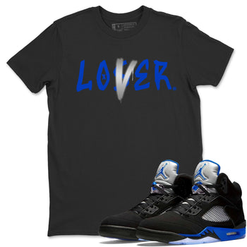 Jordan 5 Racer Blue Sneaker Match Tees Loser Lover Sneaker Tees Jordan 5 Racer Blue Sneaker Release Tees Unisex Shirts