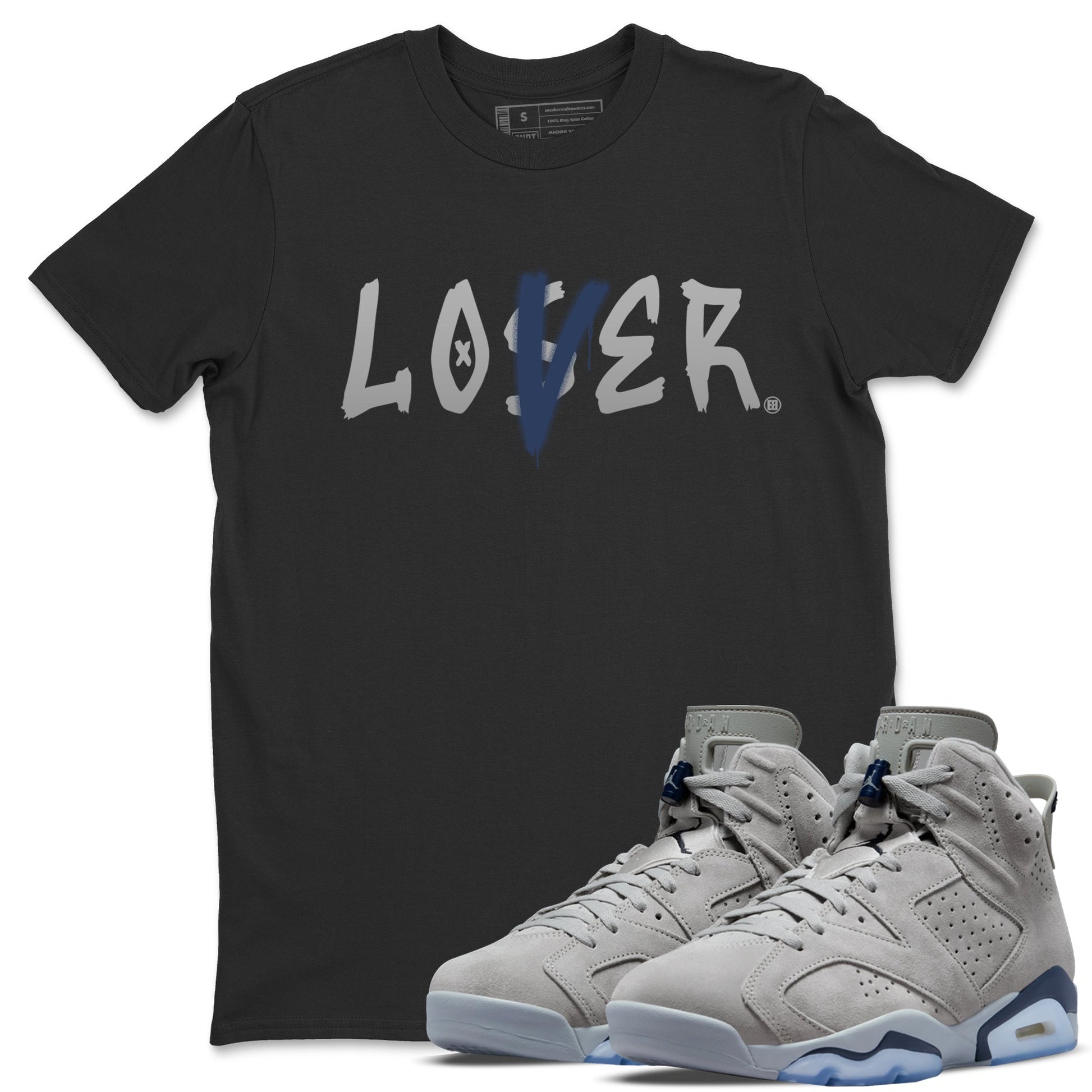 Jordan 6 Georgetown Sneaker Match Tees Loser Lover Sneaker Tees Jordan 6 Georgetown Sneaker Release Tees Unisex Shirts