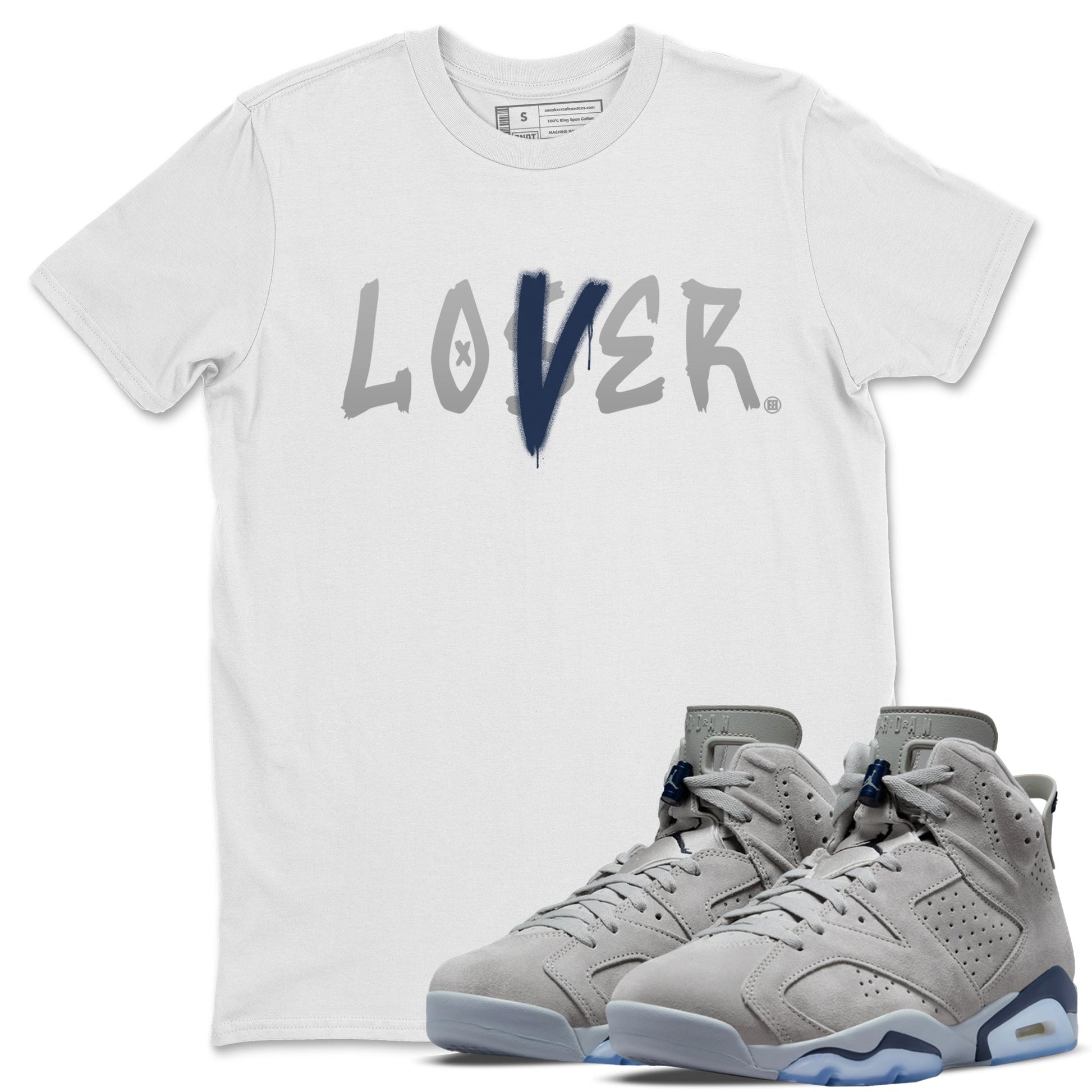 Jordan 6 Georgetown Sneaker Match Tees Loser Lover Sneaker Tees Jordan 6 Georgetown Sneaker Release Tees Unisex Shirts
