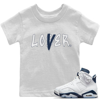 Jordan 6 Midnight Navy Sneaker Match Tees Loser Lover Sneaker Tees Jordan 6 Midnight Navy Sneaker Release Tees Kids Shirts