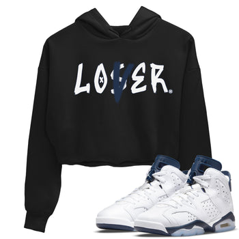 Jordan 6 Midnight Navy Sneaker Match Tees Loser Lover Sneaker Tees Jordan 6 Midnight Navy Sneaker Release Tees Women's Shirts