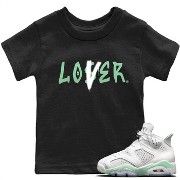 Jordan 6 Mint Foam Sneaker Match Tees Loser Lover Sneaker Tees Jordan 6 Mint Foam Sneaker Release Tees Kids Shirts