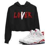 Jordan 6 Red Velvet Cookies Sneaker Match Tees Loser Lover Sneaker Tees Jordan 6 Red Velvet Cookies Sneaker Release Tees Women's Shirts