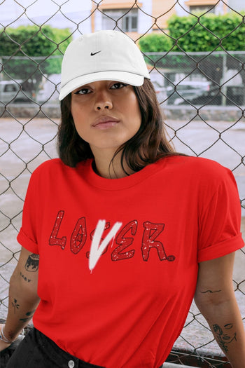 Jordan 6 Red Velvet Cookies Sneaker Match Tees Loser Lover Sneaker Tees Jordan 6 Red Velvet Cookies Sneaker Release Tees Unisex Shirts