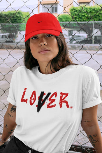 Jordan 6 Red Velvet Cookies Sneaker Match Tees Loser Lover Sneaker Tees Jordan 6 Red Velvet Cookies Sneaker Release Tees Unisex Shirts