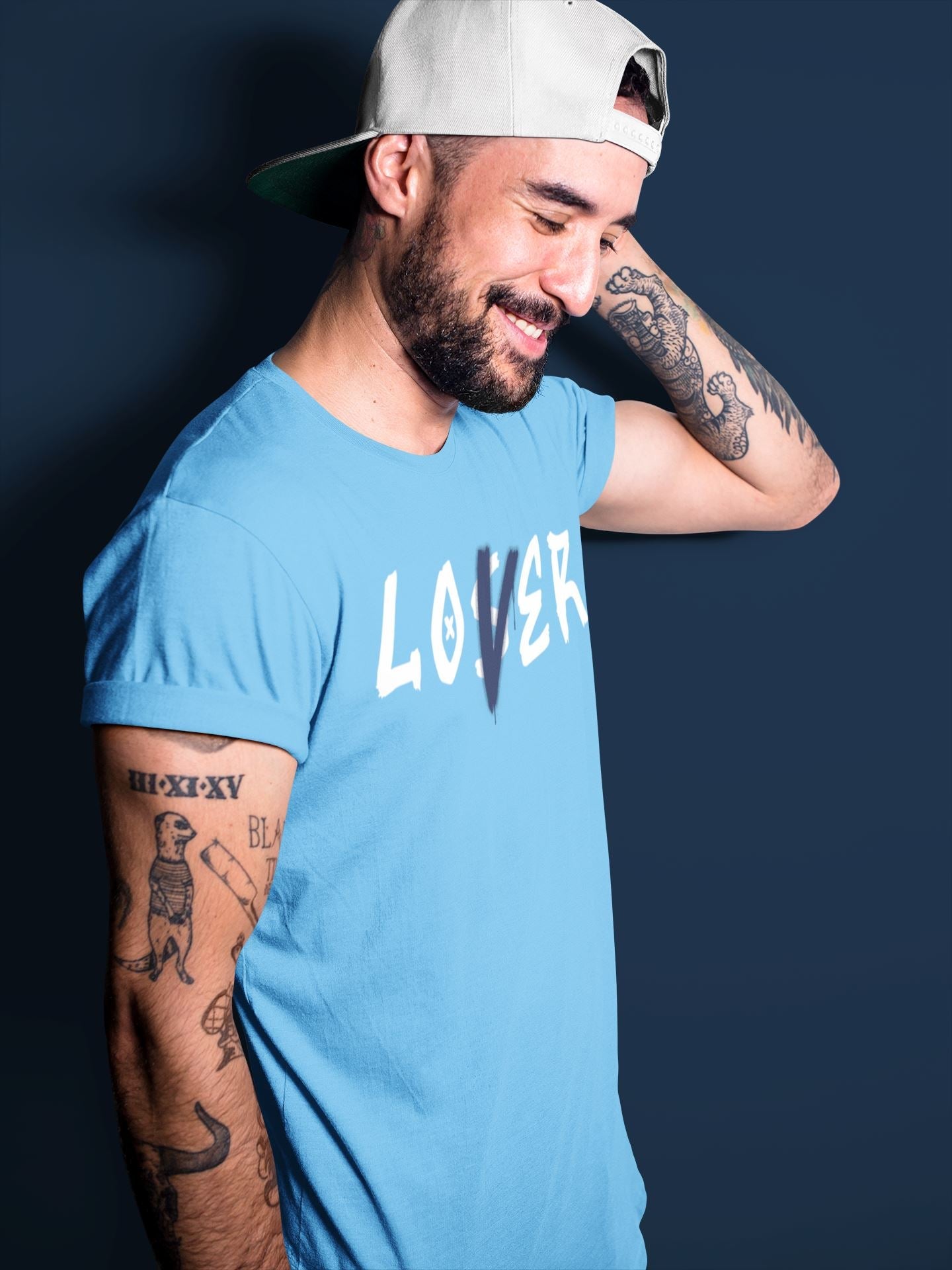 Jordan 6 UNC Sneaker Match Tees Loser Lover Sneaker Tees Jordan 6 UNC Sneaker Release Tees Unisex Shirts