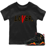 Jordan 7 Citrus Sneaker Match Tees Loser Lover Sneaker Tees Jordan 7 Citrus Sneaker Release Tees Kids Shirts