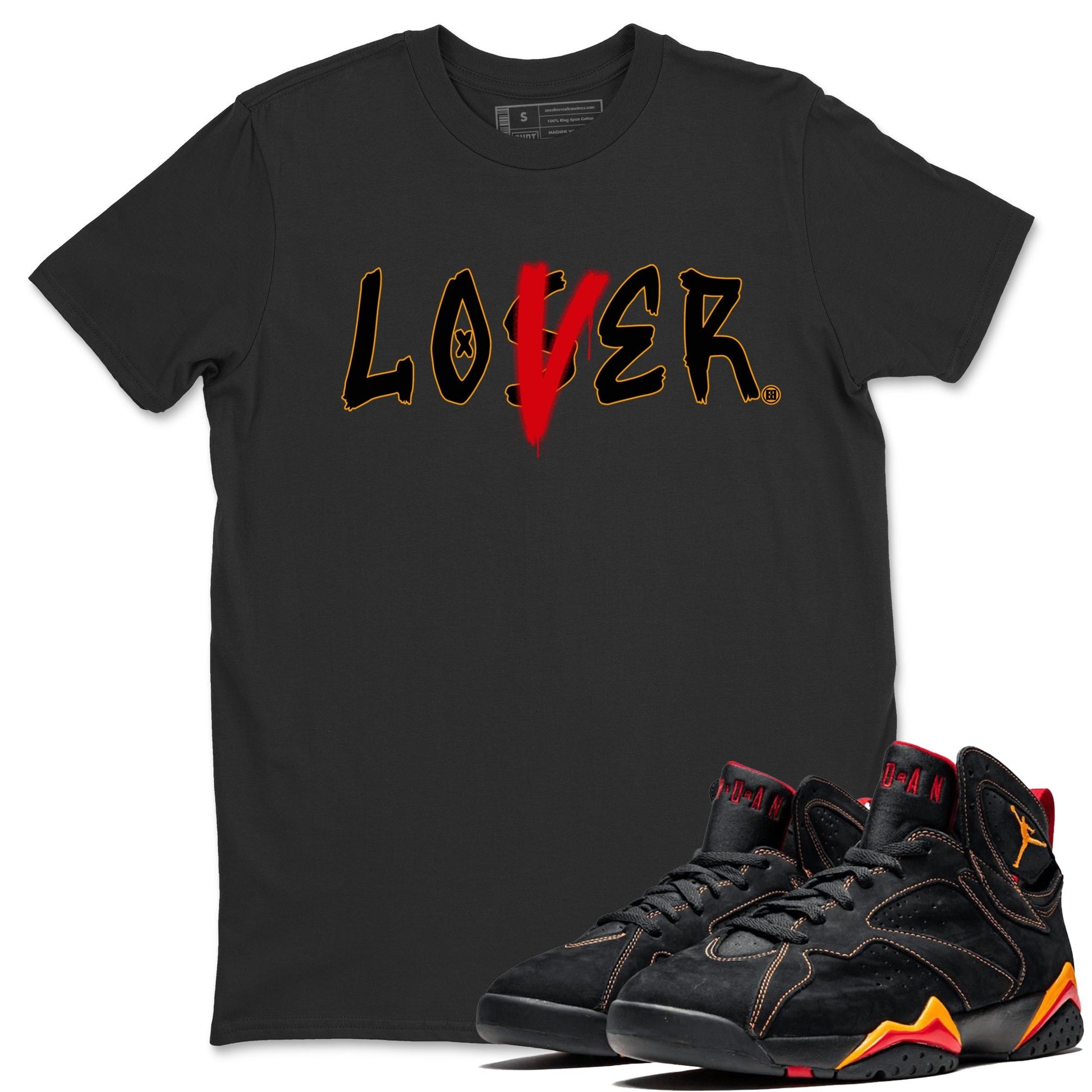 Jordan 7 Citrus Sneaker Match Tees Loser Lover Sneaker Tees Jordan 7 Citrus Sneaker Release Tees Unisex Shirts