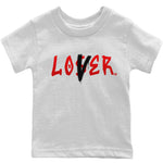 Jordan 9 Chile Red Sneaker Match Tees Loser Lover Sneaker Tees Jordan 9 Chile Red Sneaker Release Tees Kids Shirts