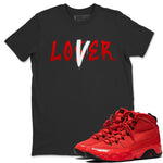 Jordan 9 Chile Red Sneaker Match Tees Loser Lover Sneaker Tees Jordan 9 Chile Red Sneaker Release Tees Unisex Shirts