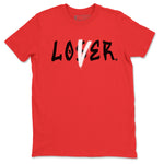 Jordan 9 Chile Red Sneaker Match Tees Loser Lover Sneaker Tees Jordan 9 Chile Red Sneaker Release Tees Unisex Shirts