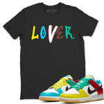 Dunk Free 99 White Sneaker Match Tees Loser Lover Sneaker Tees Dunk Free 99 White Sneaker Release Tees Unisex Shirts