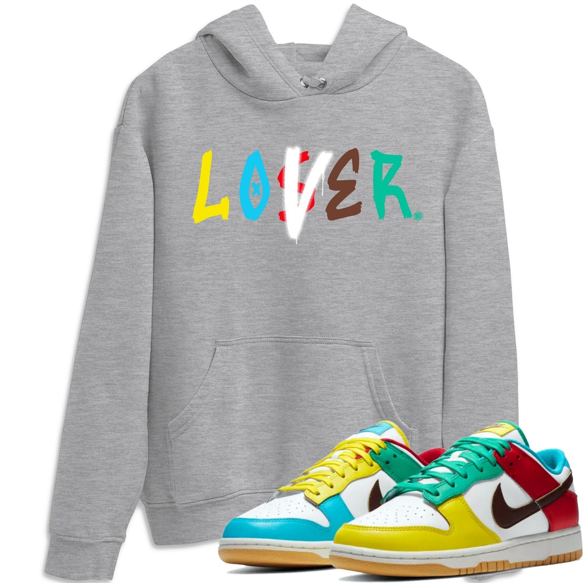 Dunk Free 99 White Sneaker Match Tees Loser Lover Sneaker Tees Dunk Free 99 White Sneaker Release Tees Unisex Shirts