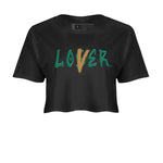 Adidas Samba OG Collegiate Green Gum shirt to match jordans Loser Lover sneaker tees Samba Collegiate Green Gum SNRT Sneaker Release Tees Crew Neck T-ShirtBlack 2 Crop T-Shirt