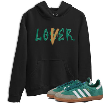 Adidas Samba OG Collegiate Green Gum shirt to match jordans Loser Lover sneaker tees Samba Collegiate Green Gum SNRT Sneaker Release Tees Crew Neck T-ShirtUnisex Black 1 T-Shirt