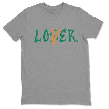Adidas Samba OG Collegiate Green Gum shirt to match jordans Loser Lover sneaker tees Samba Collegiate Green Gum SNRT Sneaker Release Tees Crew Neck T-ShirtUnisex Heather Grey 2 T-Shirt