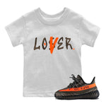 Yeezy 350 Carbon Beluga Sneaker Match Tees Loser Lover Sneaker Tees Yeezy 350 Carbon Beluga Sneaker Release Tees Kids Shirts
