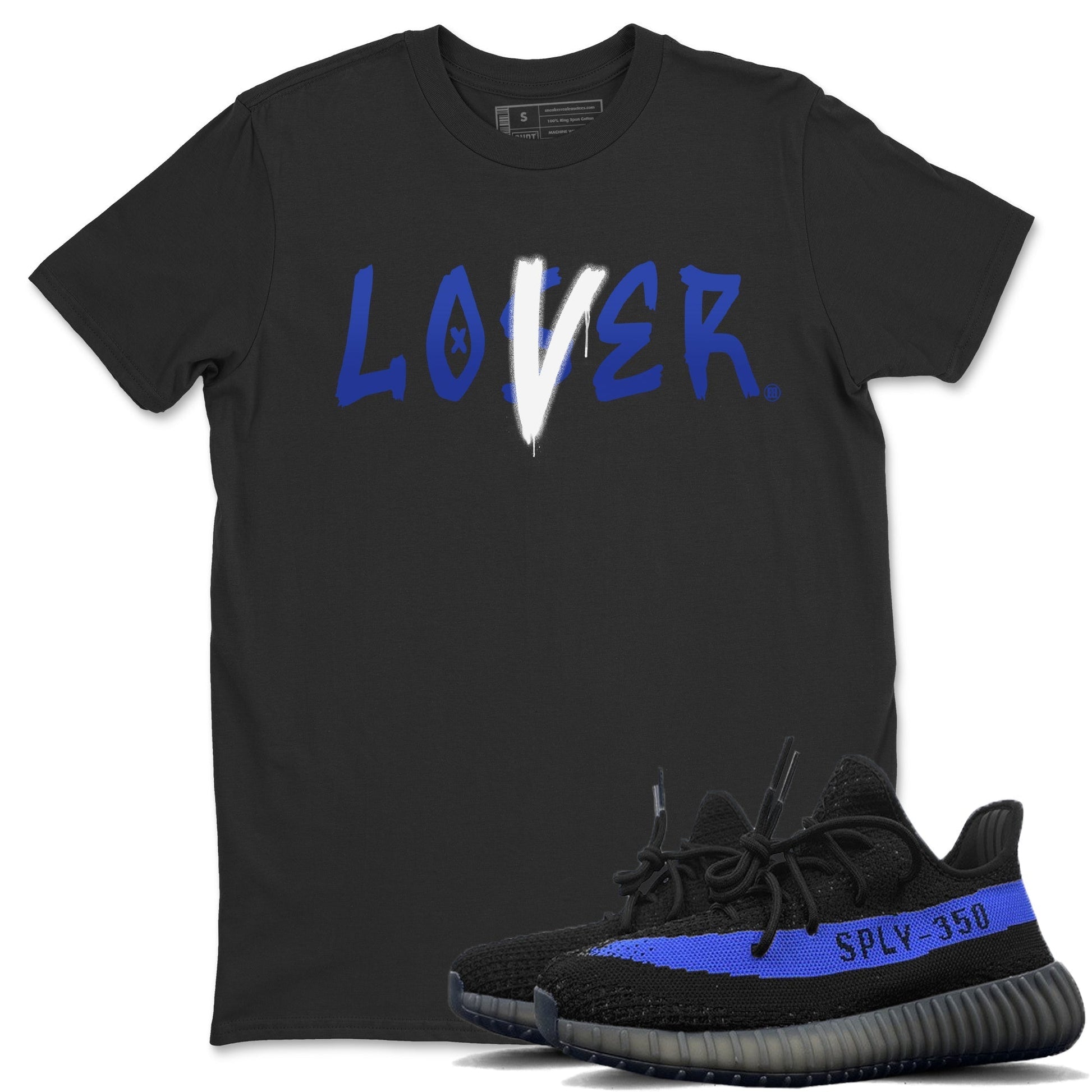 Yeezy 350 Dazzling Blue Sneaker Match Tees Loser Lover Sneaker Tees Yeezy 350 Dazzling Blue Sneaker Release Tees Unisex Shirts