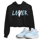 Yeezy 350 Mono Ice Sneaker Match Tees Loser Lover Sneaker Tees Yeezy 350 Mono Ice Sneaker Release Tees Women's Shirts