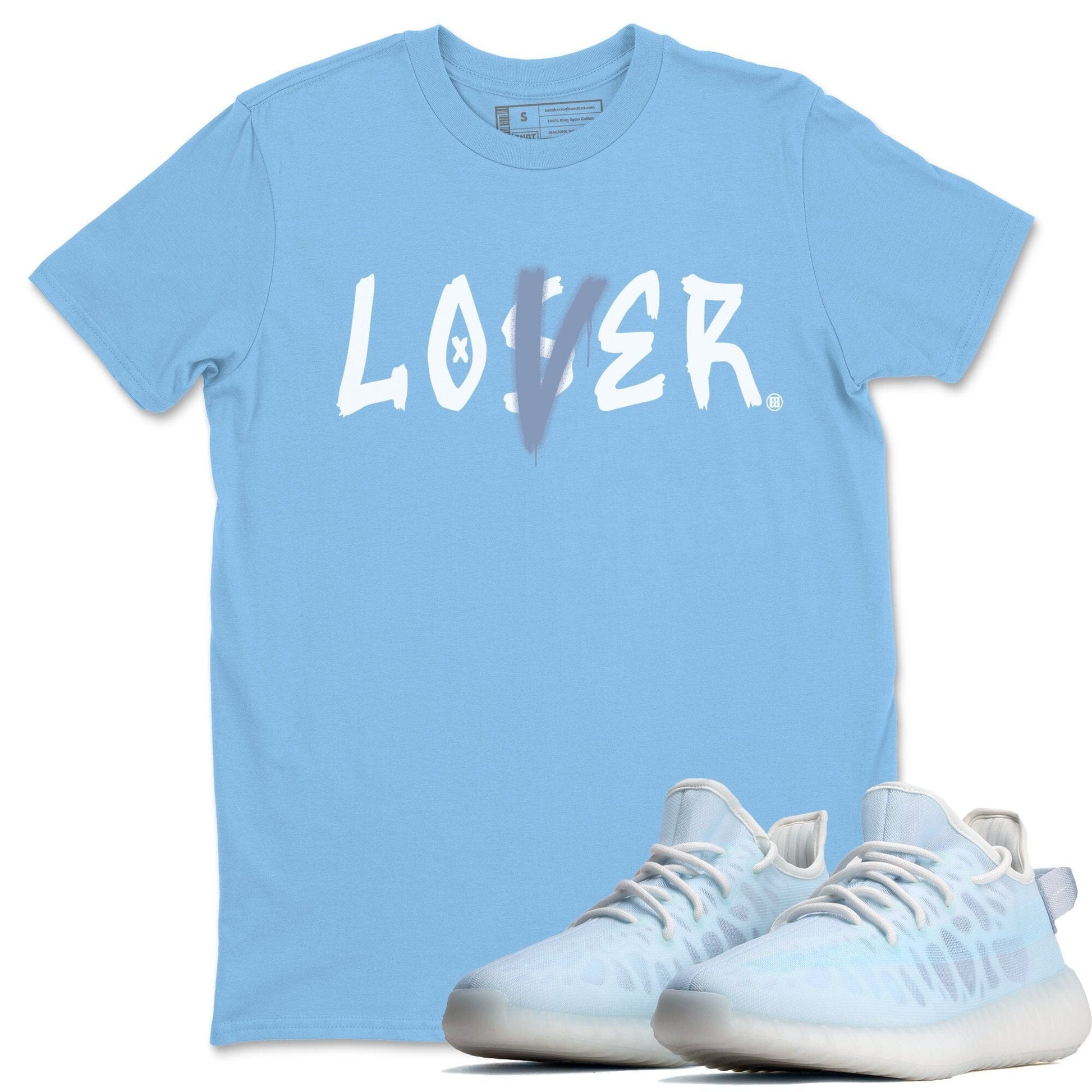 Yeezy 350 Mono Ice Sneaker Match Tees Loser Lover Sneaker Tees Yeezy 350 Mono Ice Sneaker Release Tees Unisex Shirts