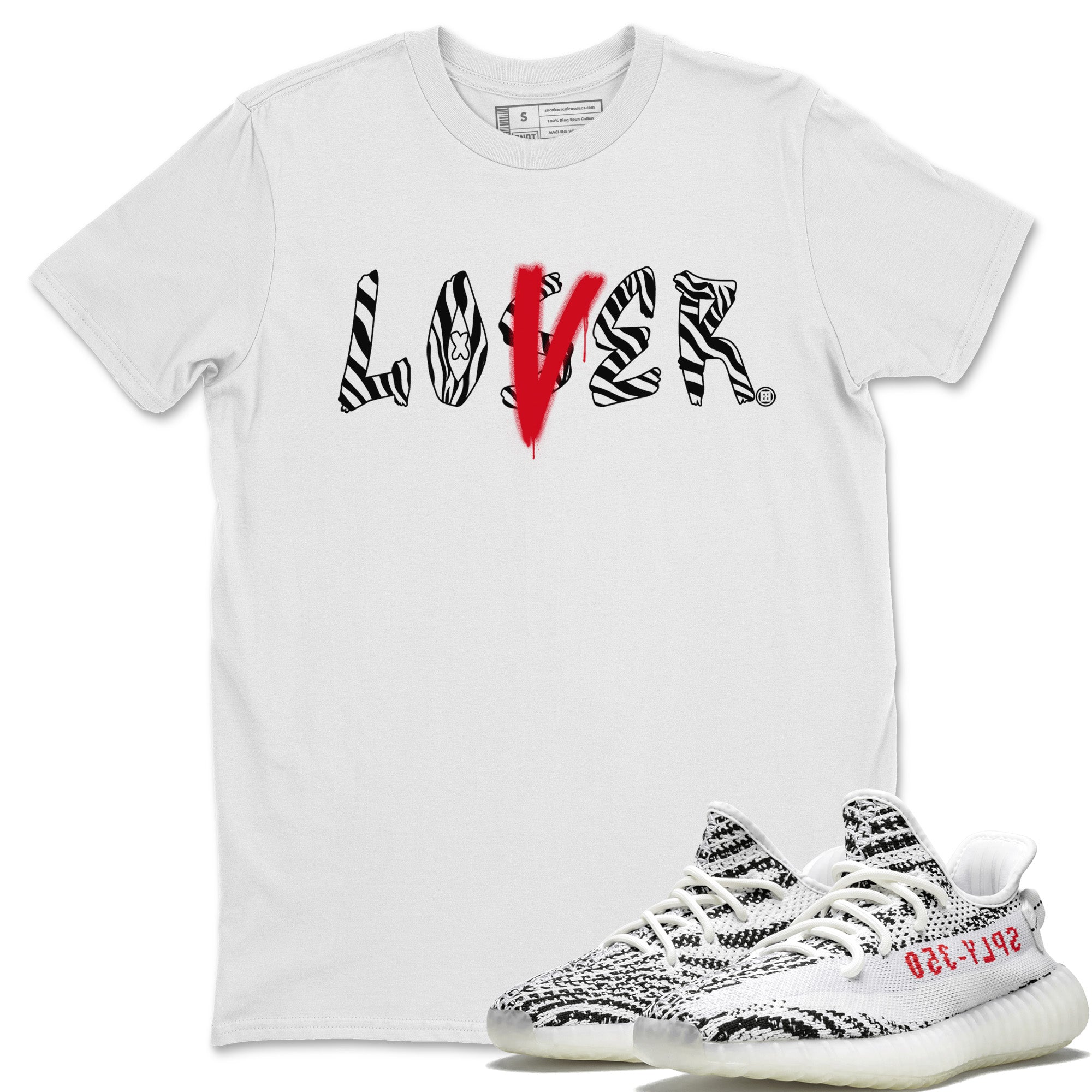 Shirts to match store yeezy zebra